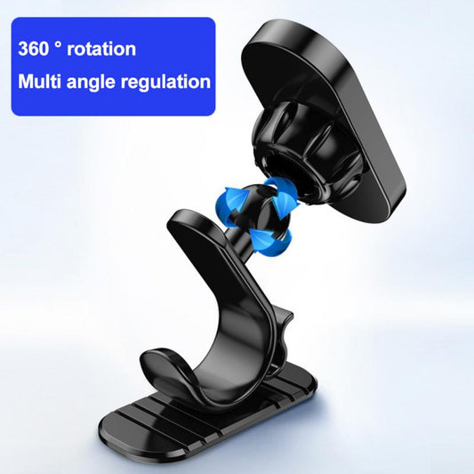 D6 Magnetic Car Phone Holder Stand 360 Degree Rotating Below 6 Inches Car Mount Mobile Cell Phone Bracket Bottom Sticker
