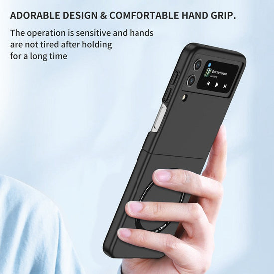  Wireless Charging Mobile Phone Shell With Folding Screen, Suitable For Samsung Galaxy Z Flip 4 3 Skin Feel Camera Protection Cover For Samsung Galaxy Z Fold 4 3  Brand Name: Relaxtoo