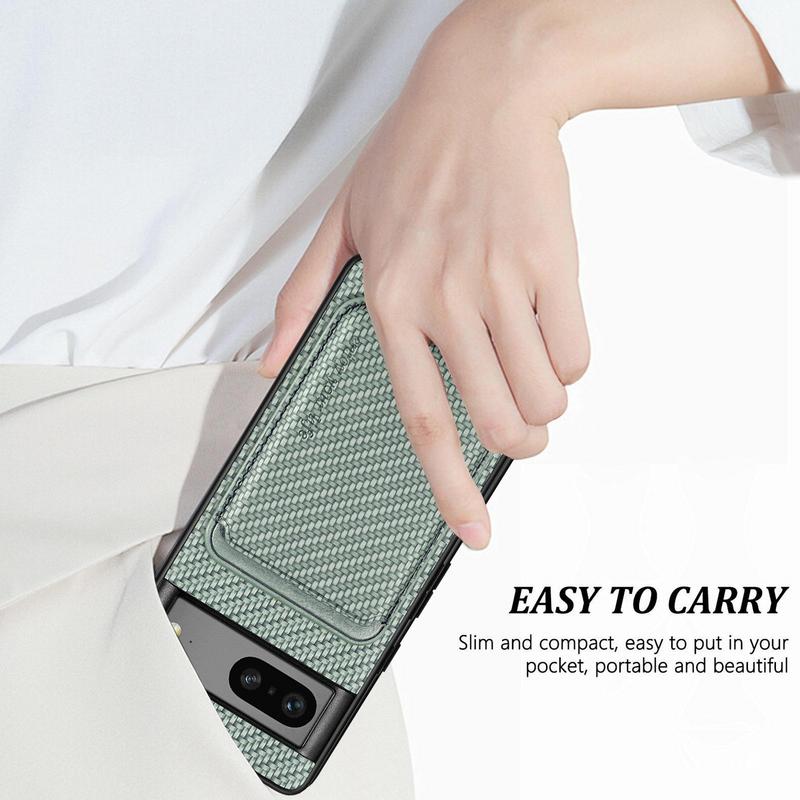 Phone Case For Google Pixel 7 Pro Cover With Magnetic Back Card Bag PU TPU Protective Case For Google Pixel 7 Pro Phone Shell