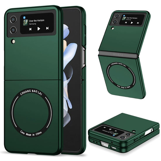  Wireless Charging Mobile Phone Shell With Folding Screen, Suitable For Samsung Galaxy Z Flip 4 3 Skin Feel Camera Protection Cover For Samsung Galaxy Z Fold 4 3  Brand Name: Relaxtoo