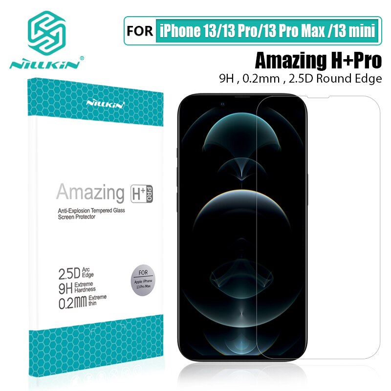 For iPhone 14 Pro Max Screen Protector NILLKIN H+Pro Tempered Glass For iPhone 14 Pro/ For iPhone 13 Pro /for iPhone 13