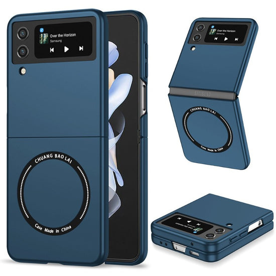  Wireless Charging Mobile Phone Shell With Folding Screen, Suitable For Samsung Galaxy Z Flip 4 3 Skin Feel Camera Protection Cover For Samsung Galaxy Z Fold 4 3  Brand Name: Relaxtoo