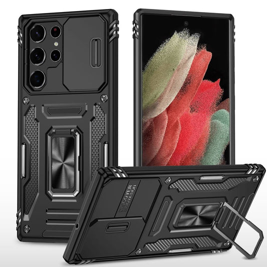 Military Grade Drop Protective Shockproof Armor Phone Case With Ring For Samsung Galaxy