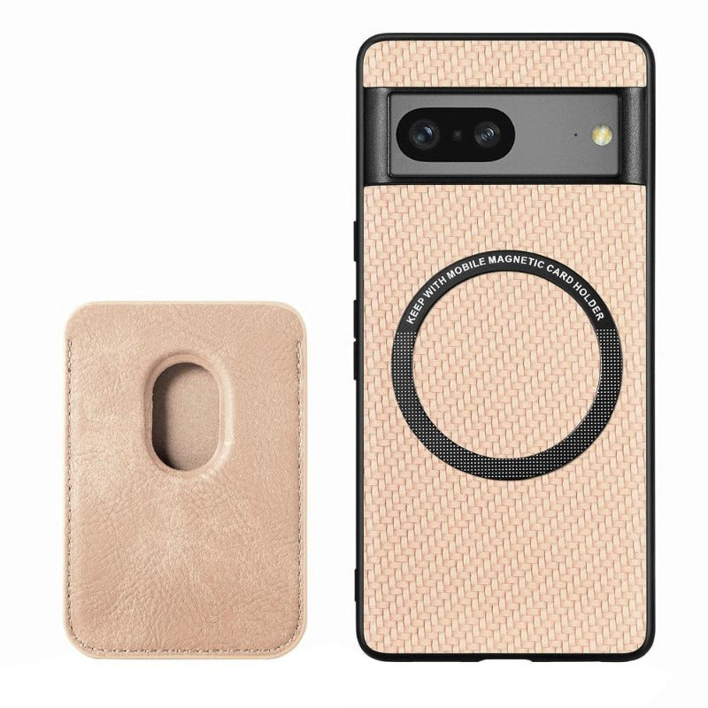 Phone Case For Google Pixel 7 Pro Cover With Magnetic Back Card Bag PU TPU Protective Case For Google Pixel 7 Pro Phone Shell