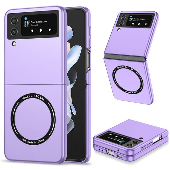  Wireless Charging Mobile Phone Shell With Folding Screen, Suitable For Samsung Galaxy Z Flip 4 3 Skin Feel Camera Protection Cover For Samsung Galaxy Z Fold 4 3  Brand Name: Relaxtoo