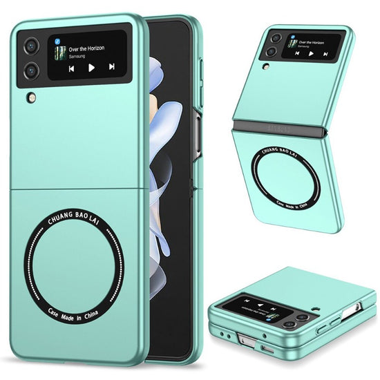  Wireless Charging Mobile Phone Shell With Folding Screen, Suitable For Samsung Galaxy Z Flip 4 3 Skin Feel Camera Protection Cover For Samsung Galaxy Z Fold 4 3  Brand Name: Relaxtoo