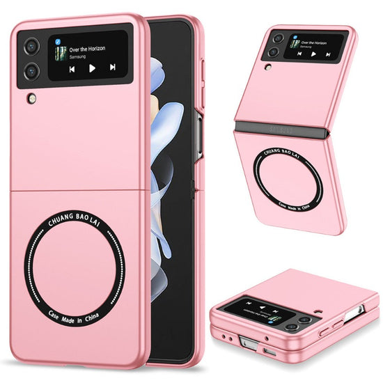  Wireless Charging Mobile Phone Shell With Folding Screen, Suitable For Samsung Galaxy Z Flip 4 3 Skin Feel Camera Protection Cover For Samsung Galaxy Z Fold 4 3  Brand Name: Relaxtoo