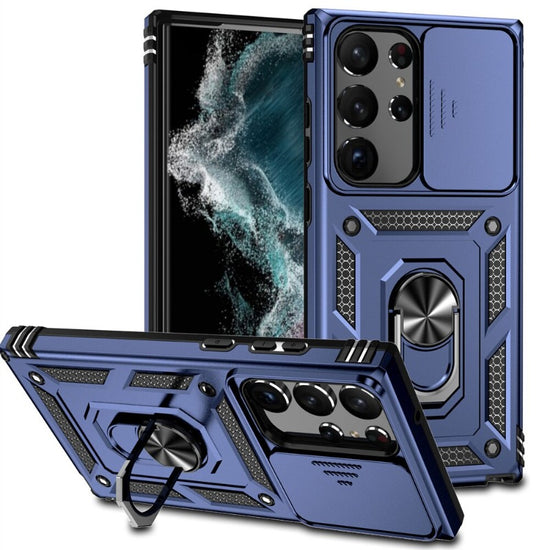 Military Grade Heavy Duty Protective Phone Case With Magnetic Holder For Samsung S23/S23 Plus/S23 Ultra